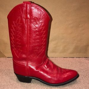 Red Cowboy Boots